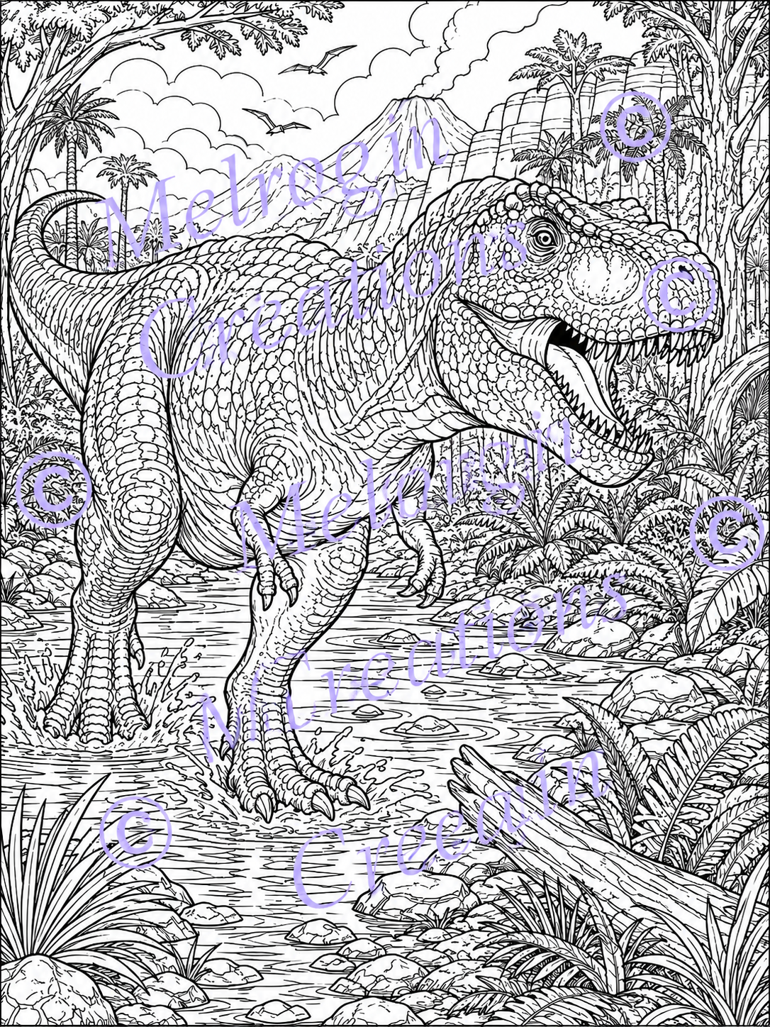 Second interior preview from Enchanted Dinosaurs Volume 1