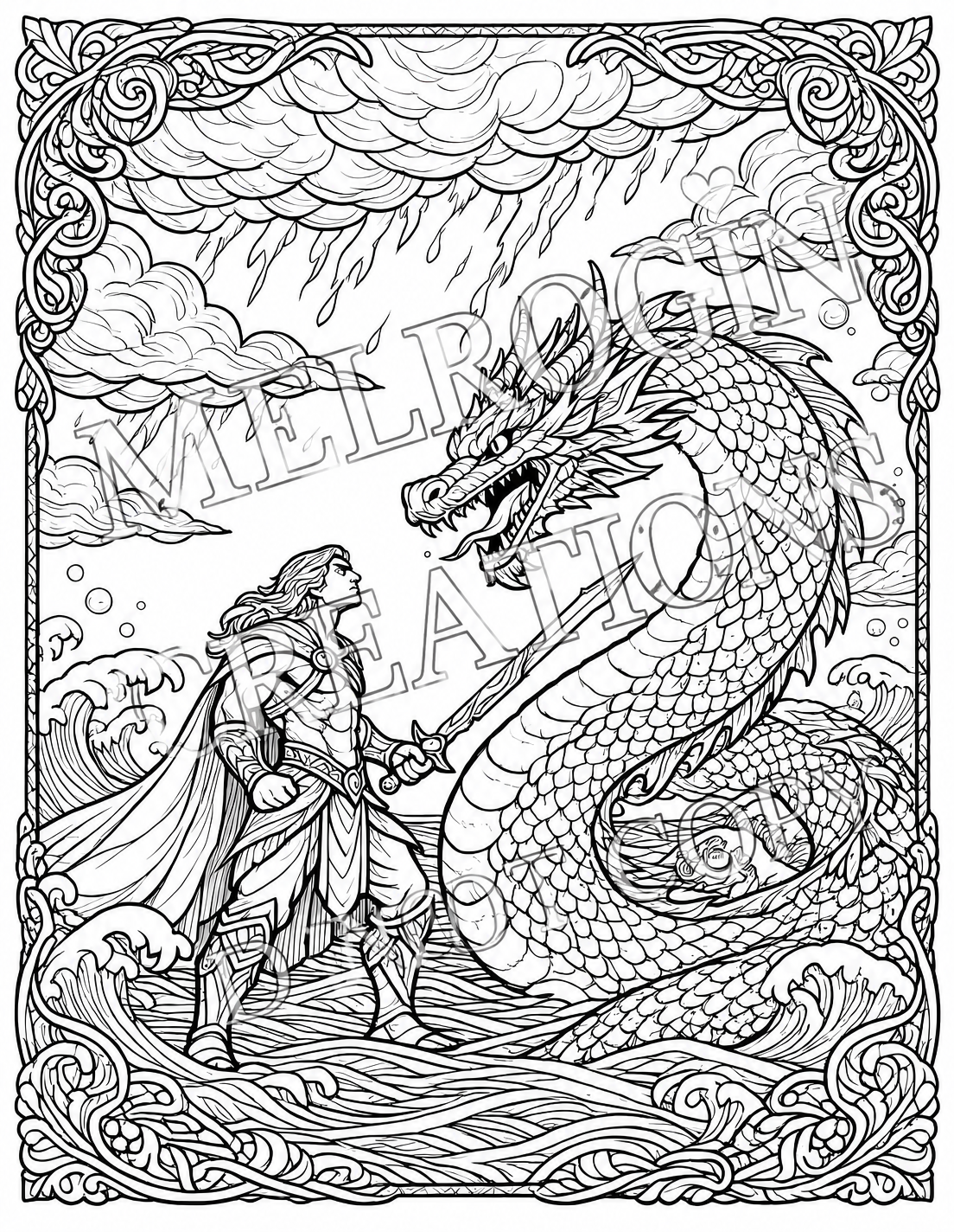 Second interior preview from Enchanted Legends