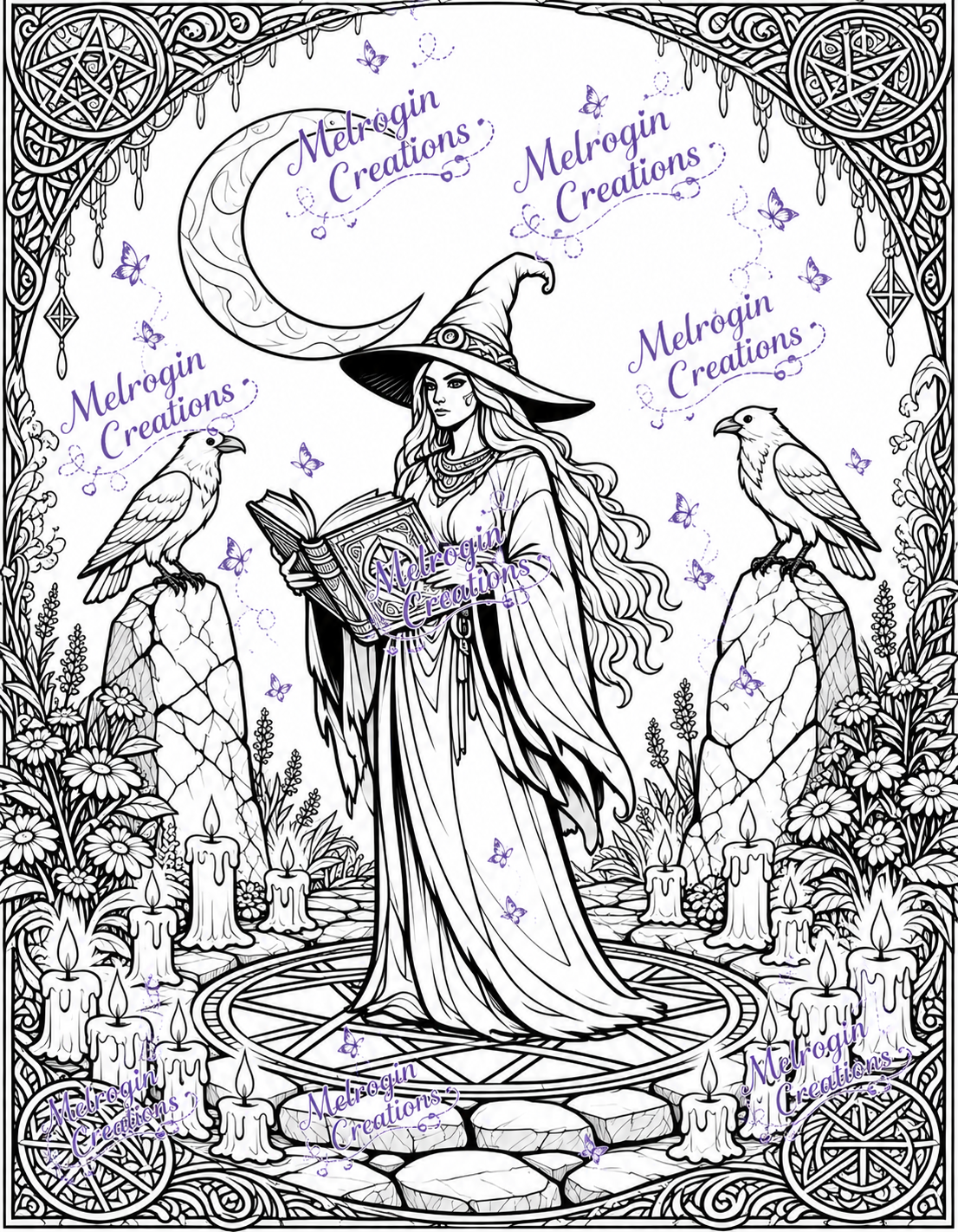 Second interior preview from Enchanted Witchcraft